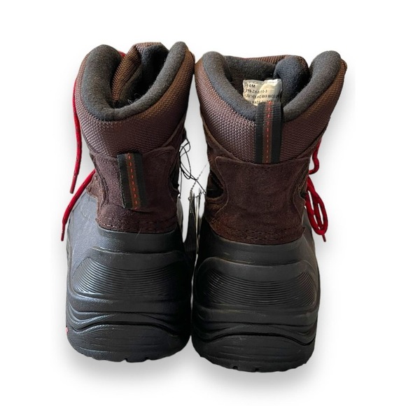 Khombu Thermolite Genuine Leather Upper Boots Men's Brown 10 - Picture 5 of 14